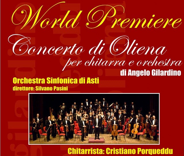 Concerto di Oliena - World Premiere il 22 Maggio 2010