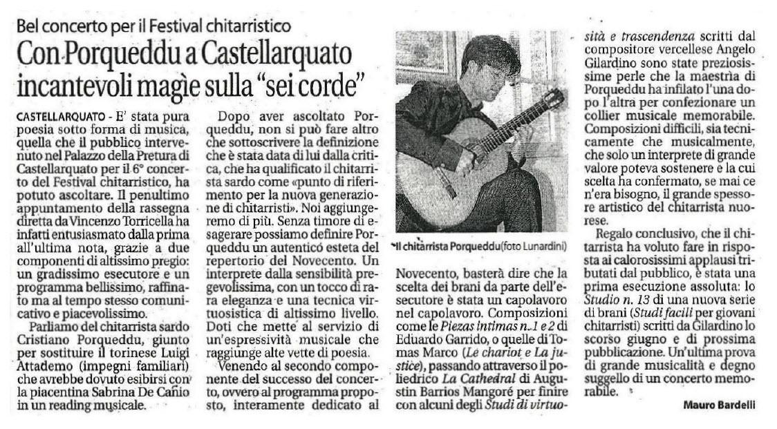 Recensione concerto a Castell'Arquato