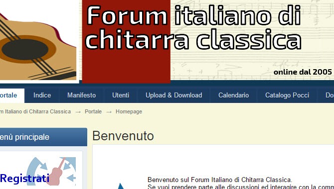 Il Forum Italiano di Chitarra Classica cambia casa