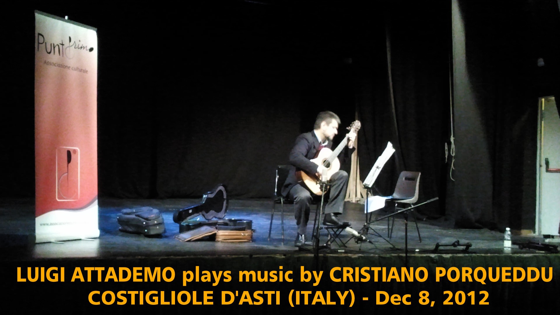 World premiere della Sonata "Des couleurs la toile"