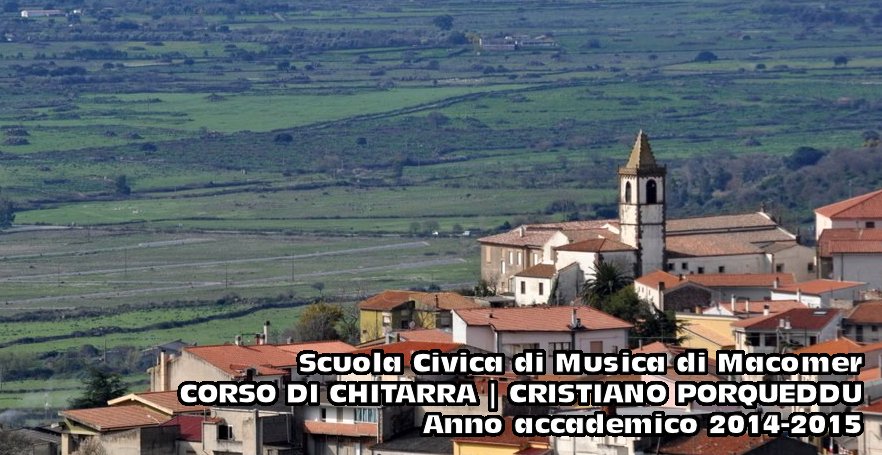 Corso di Chitarra 2014-2015 presso la Scuola Civica di Macomer