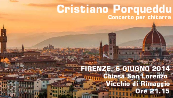 Concerto a Firenze il 6 Giugno
