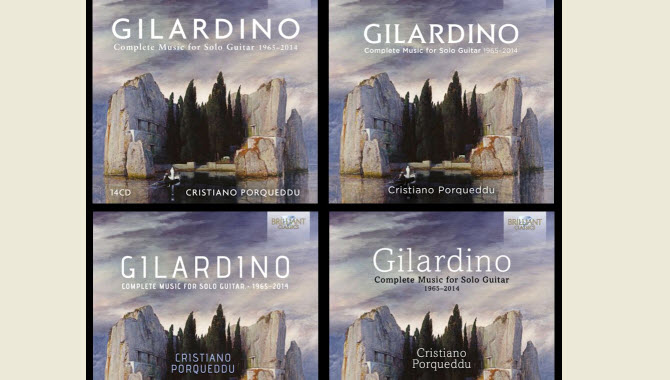 Selezione della cover per il cofanetto Gilardino 1965-2013
