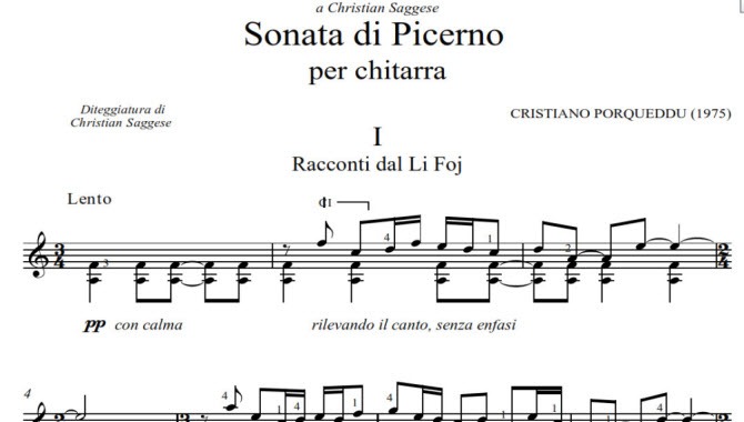 Sonata di Picerno pronta per la stampa