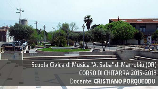 Nomina presso la Scuola Civica di Marrubiu