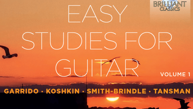 Brilliant Classics distribuirà Easy Studies for Guitar