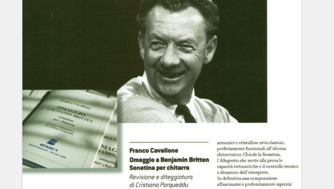 Recensione sulla Sonatina Omaggio a Britten