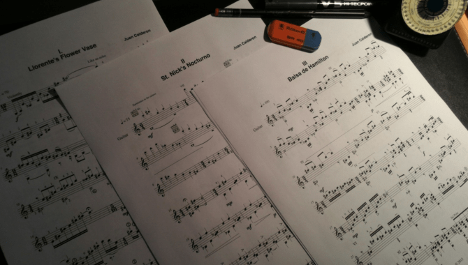 Sonata per chitarra di Juan Calderon