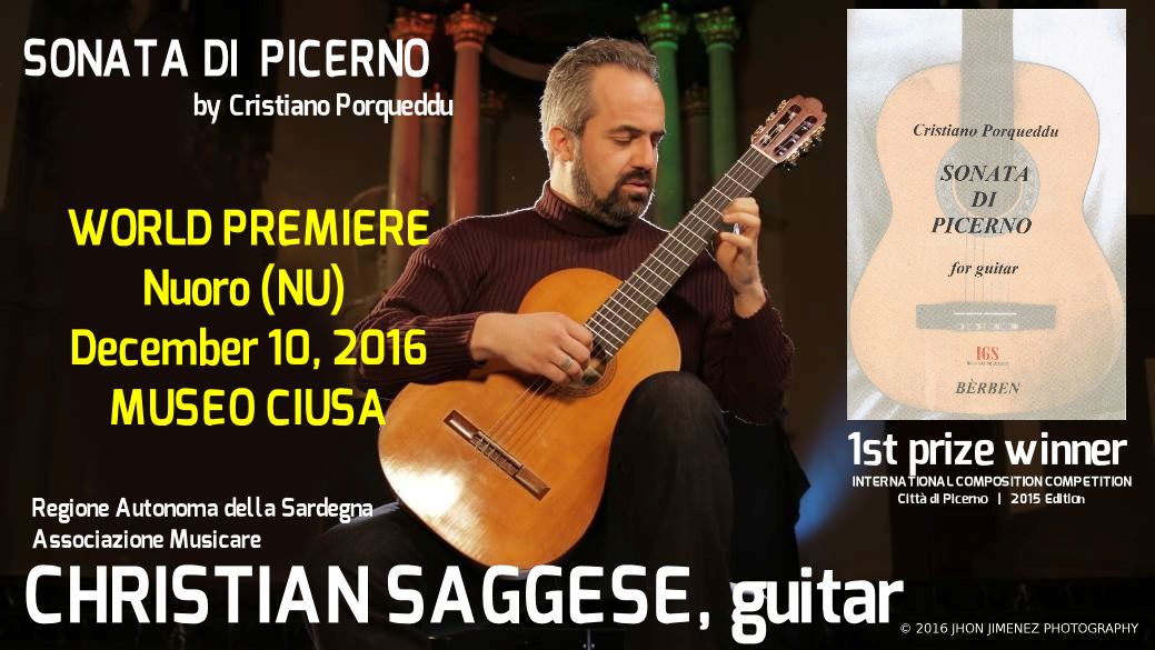 Sonata di Picerno, prima esecuzione assoluta