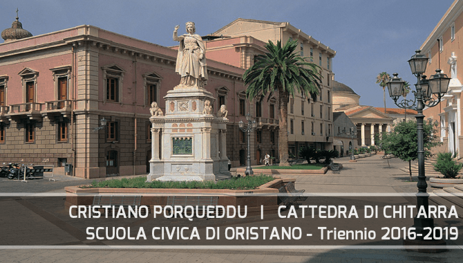 Cattedra di Chitarra - Scuola Civica di Oristano 2016-2019