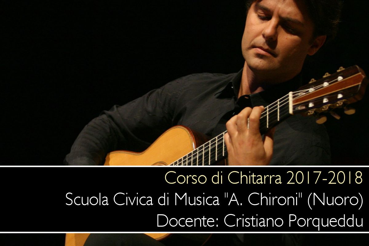 Corso di Chitarra 2017-2018 a Nuoro