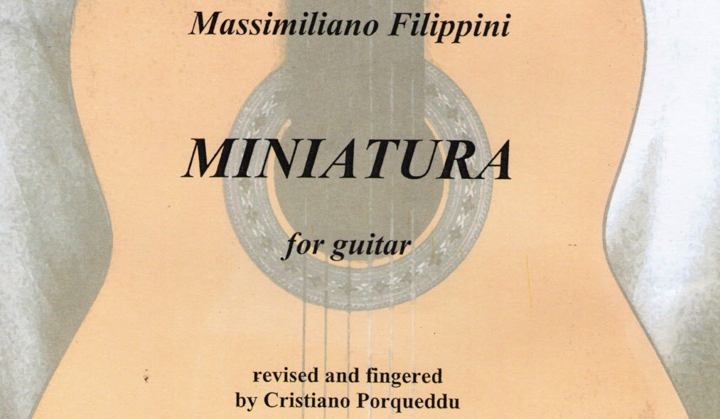 Pubblicazione della Miniatura di Massimiliano Filippini