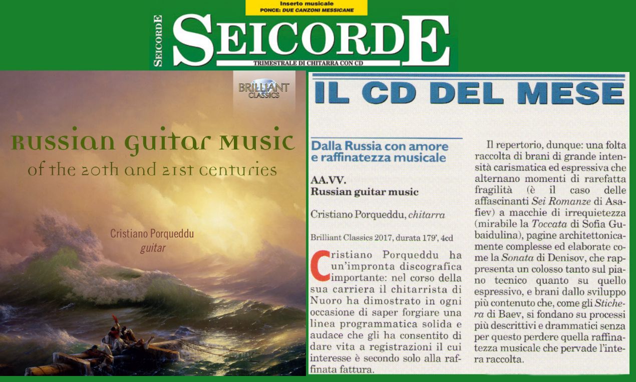 Russian Guitar Music è CD del mese