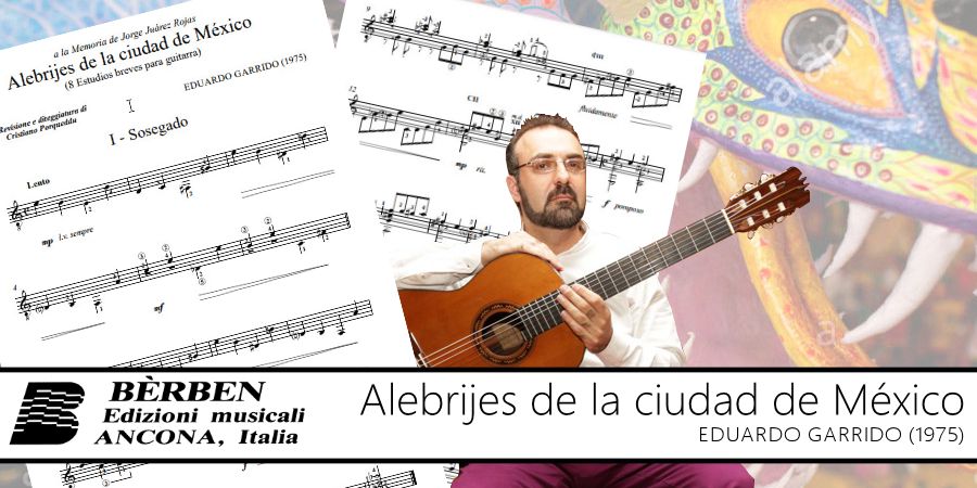 Bèrben pubblicherà gli 8 Estudios di Eduardo Garrido