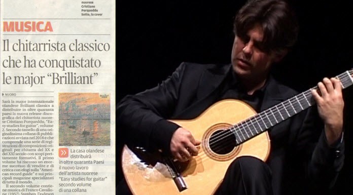 Articolo sul quotidiano La Nuova Sardegna