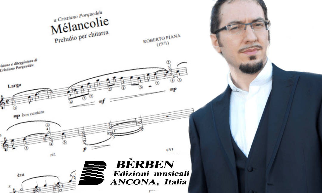 Bèrben pubblicherà Mélancolie di Roberto Piana