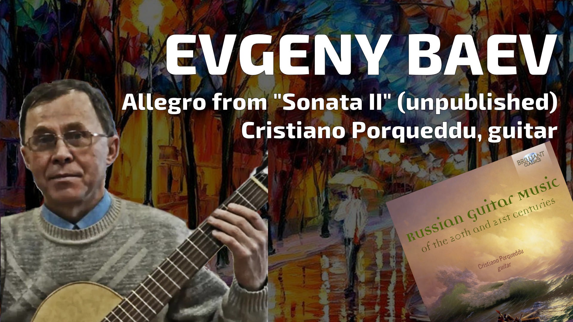 Evgeny Baev, Allegro dalla Sonata II (inedita)