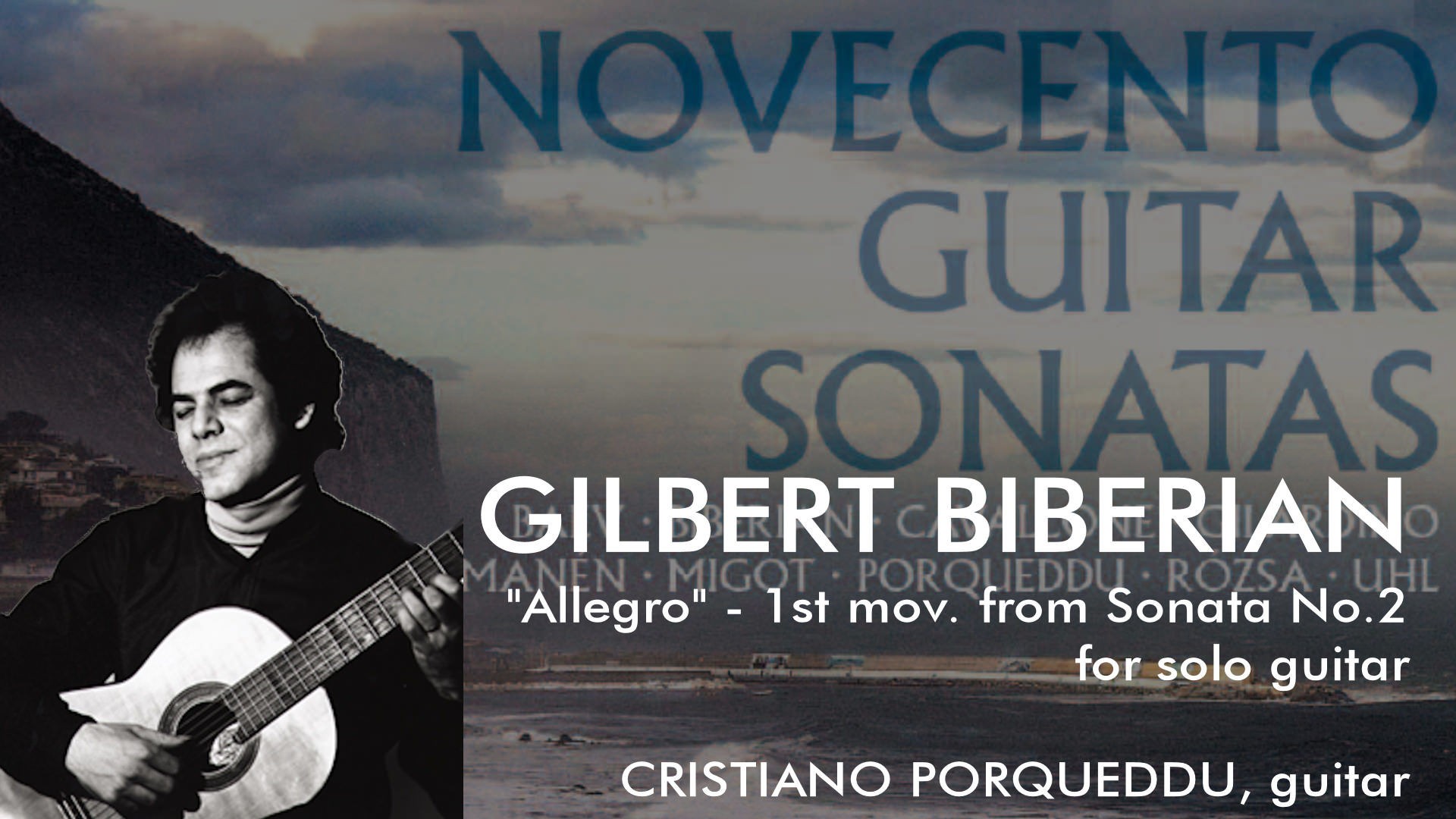 Gilbert Biberian, Allegro dalla Sonata No.2