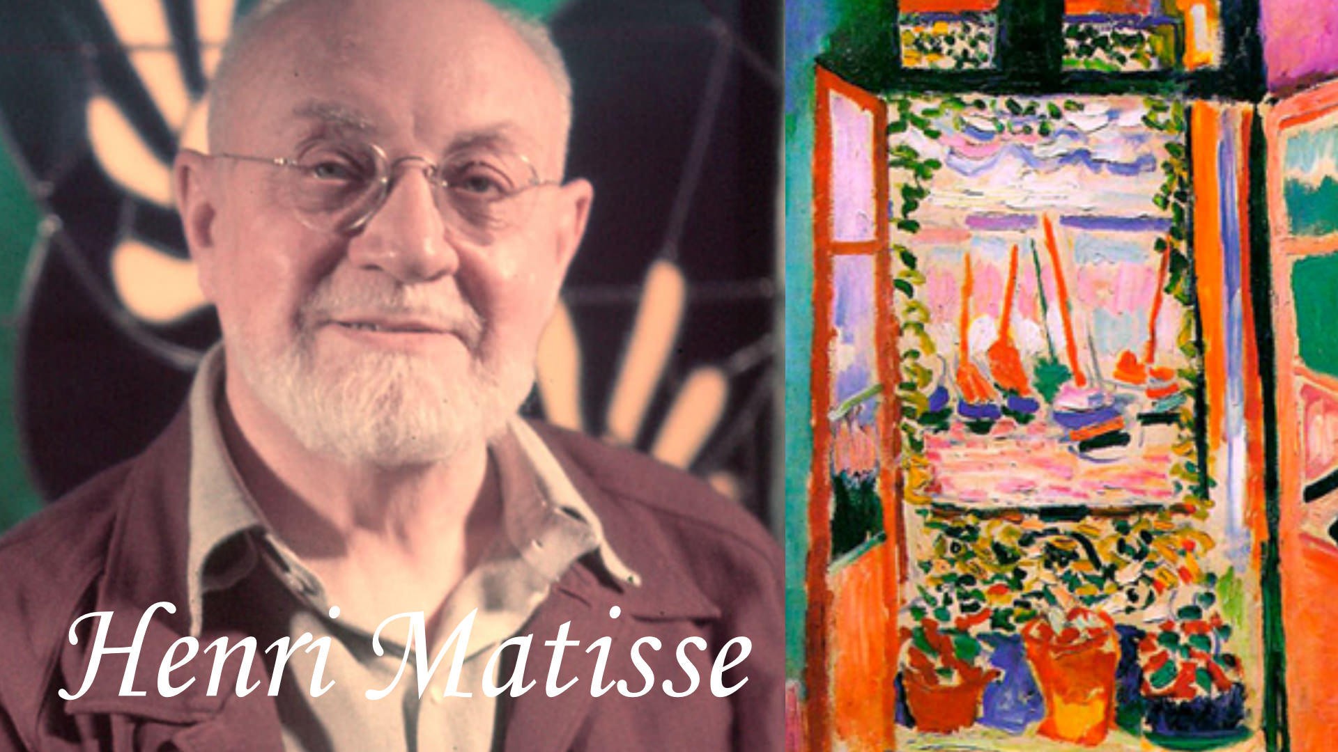 Henri Matisse speaking about painting
