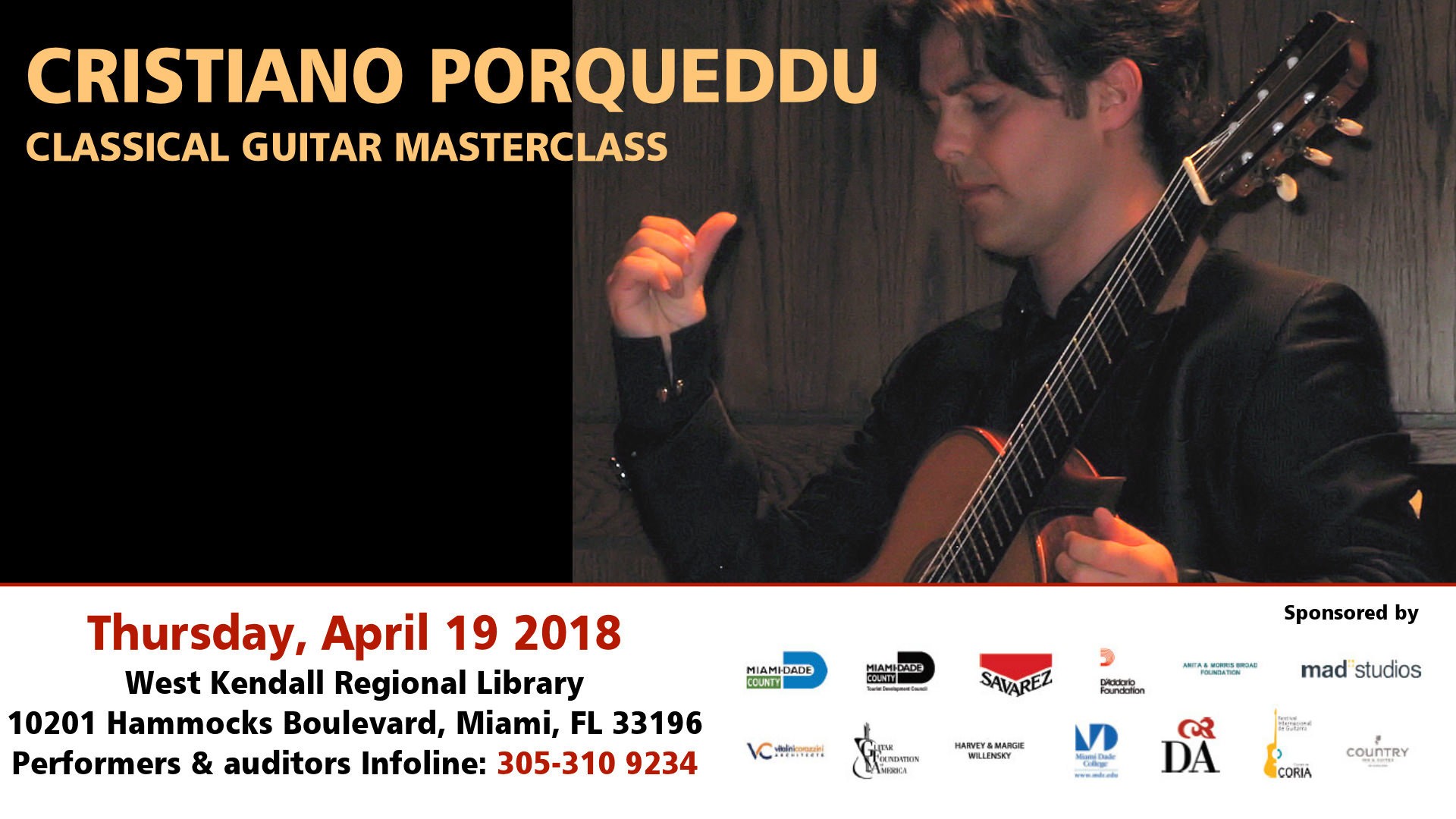 Masterclass a Miami in Aprile