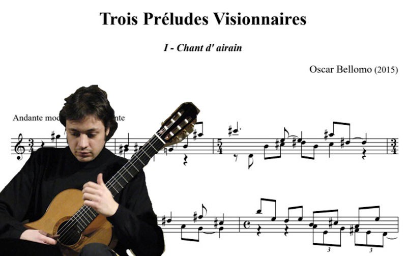 Oscar Bellomo, Trois Préludes Visionnaires