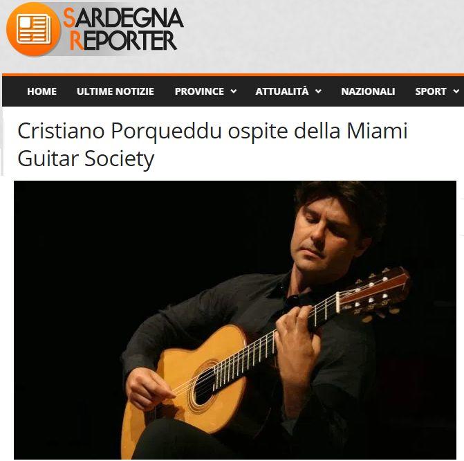 Articolo su SardegnaReporter
