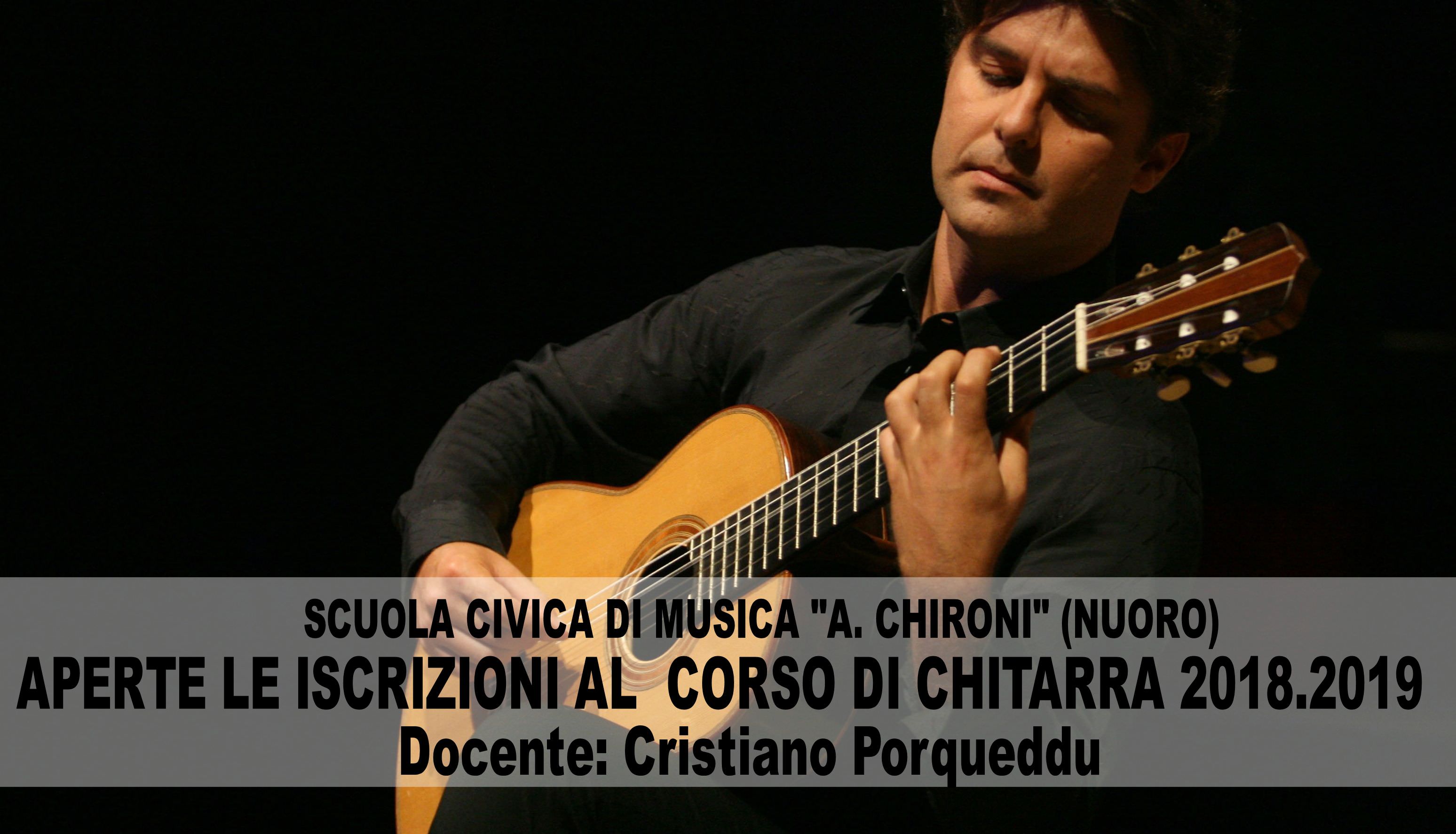 Scuola Civica di Nuoro: inizio corsi 2018-2019