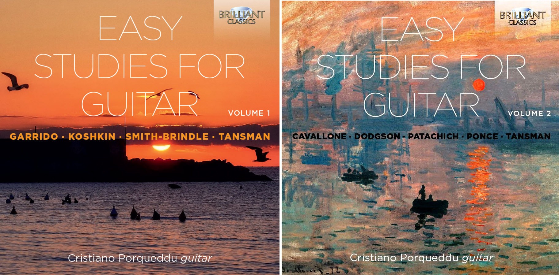 Easy Studies for Guitar, i primi due volumi della trilogia