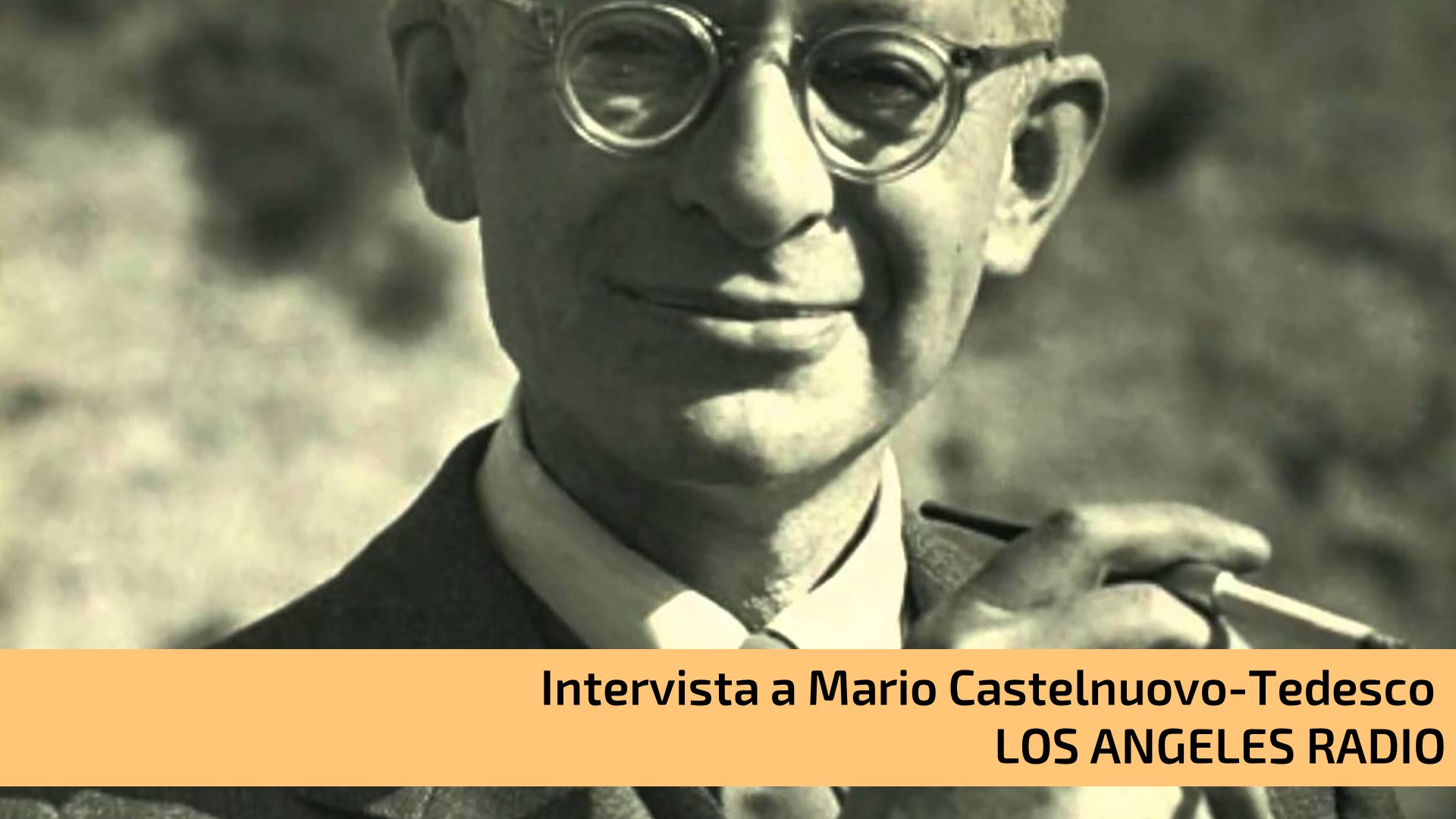 Intervista a Castelnuovo-Tedesco per Music Sound del 1958