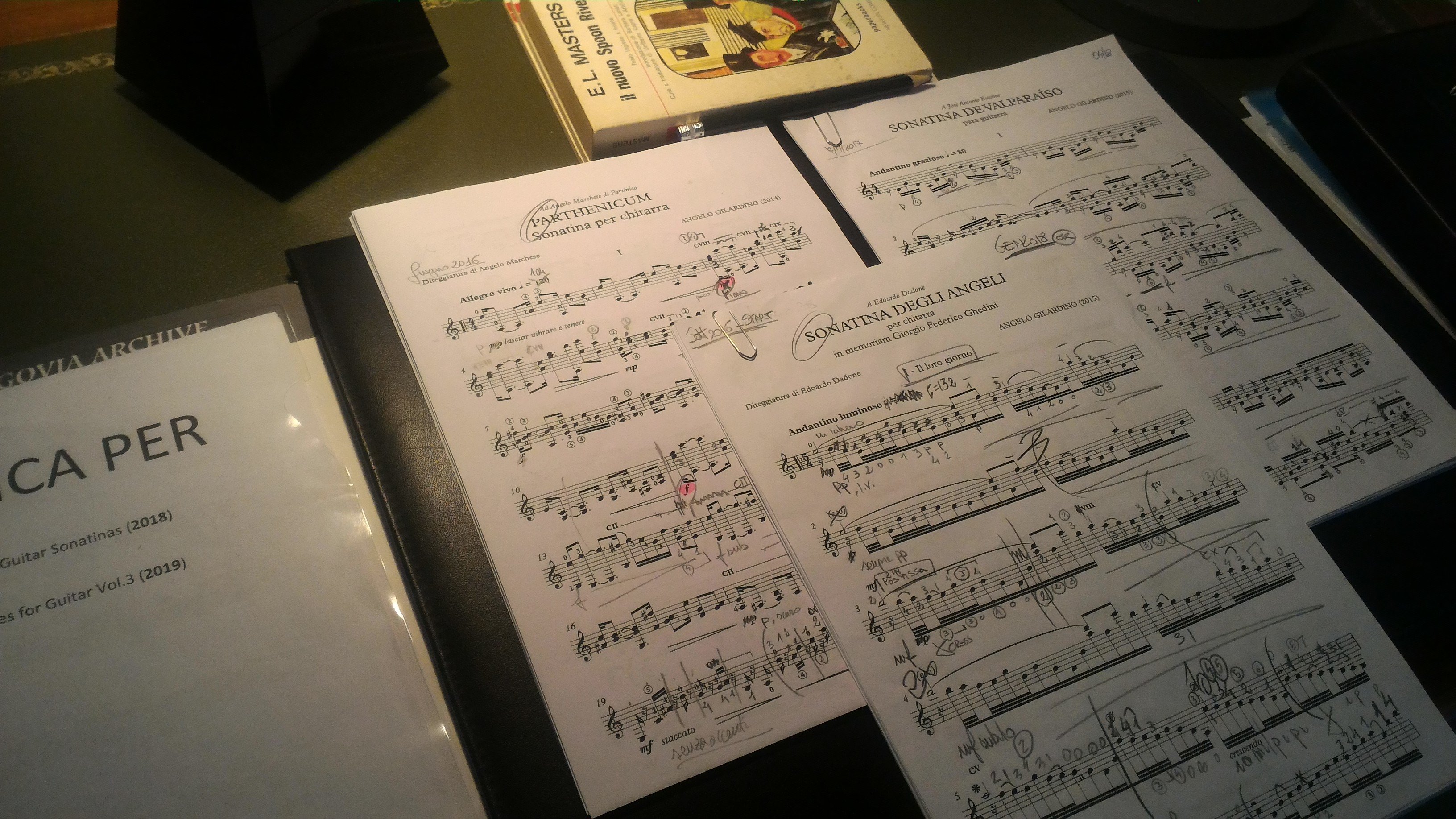 Novecento Guitar Sonatinas: completo.