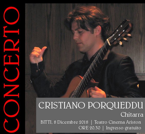 Recital a Bitti in Dicembre