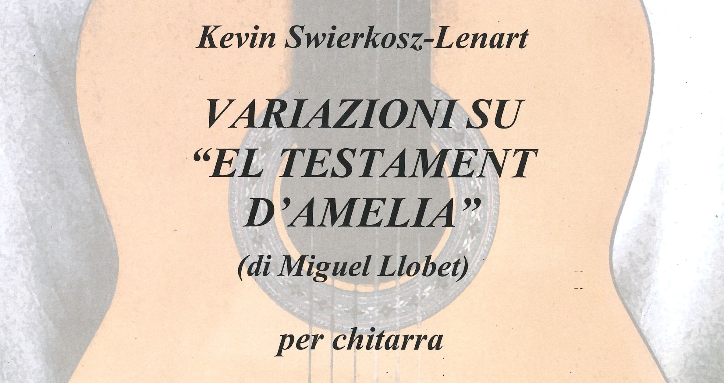 Variazioni su El Testament d'Amelia