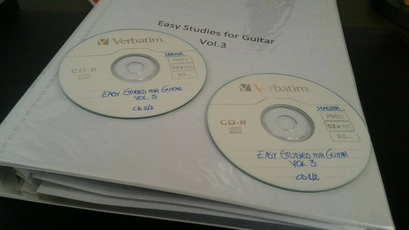 Easy Studies for Guitar Vol.3: registrazioni completate