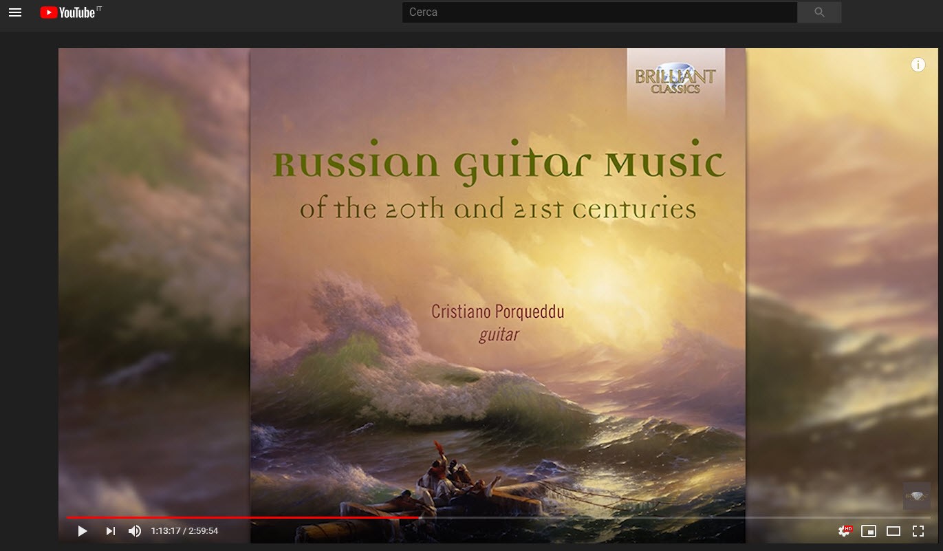 Ascolto completo online di Russian Guitar Music