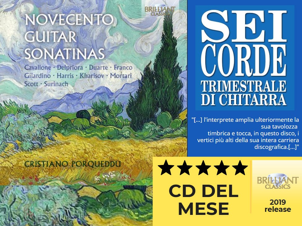 Novecento Guitar Sonatinas è CD del mese
