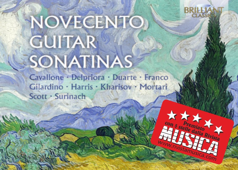 Novecento Guitar Sonatinas è da cinque stelle per la Rivista Musica