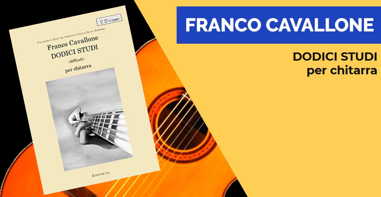 Dodici Studi per chitarra di Franco Cavallone