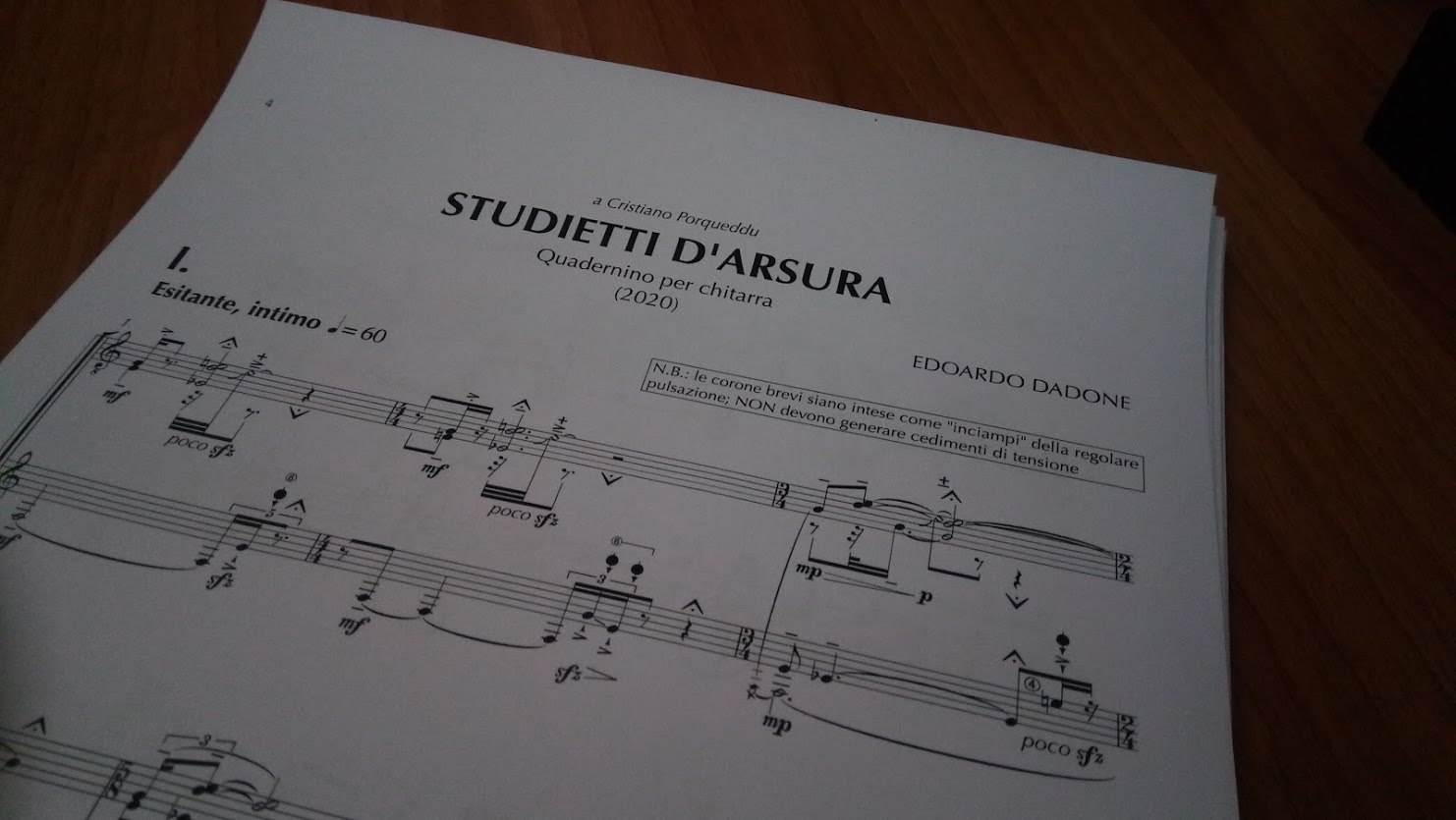 Studietti d'Arsura di Edoardo Dadone