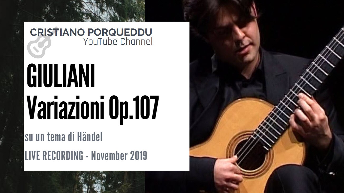 Mauro Giuliani, Variazioni su un tema di Händel