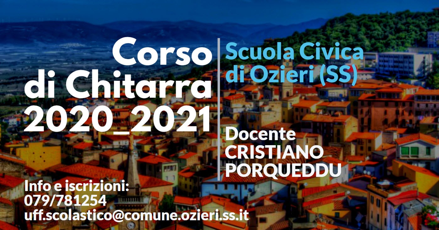 Scuola Civica di Ozieri, Corso di Chitarra 2020-2021