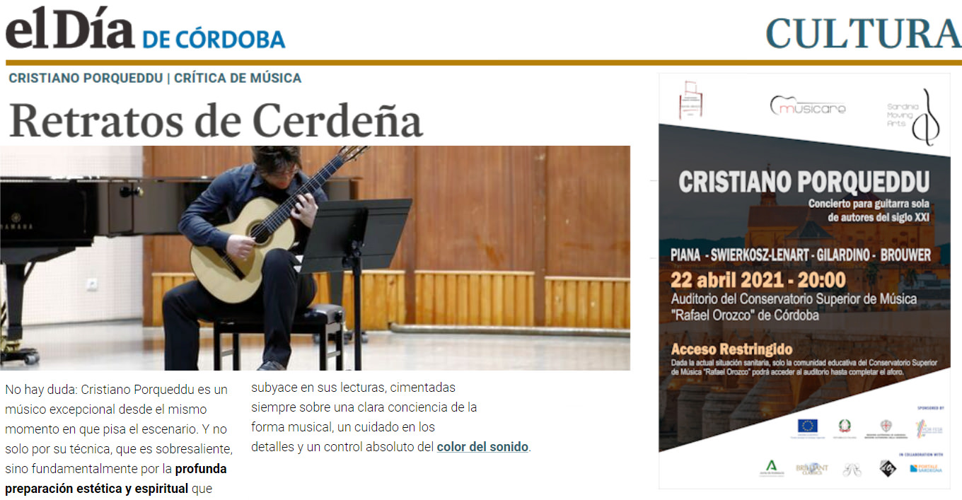 Recensione del concerto tenuto a Córdoba