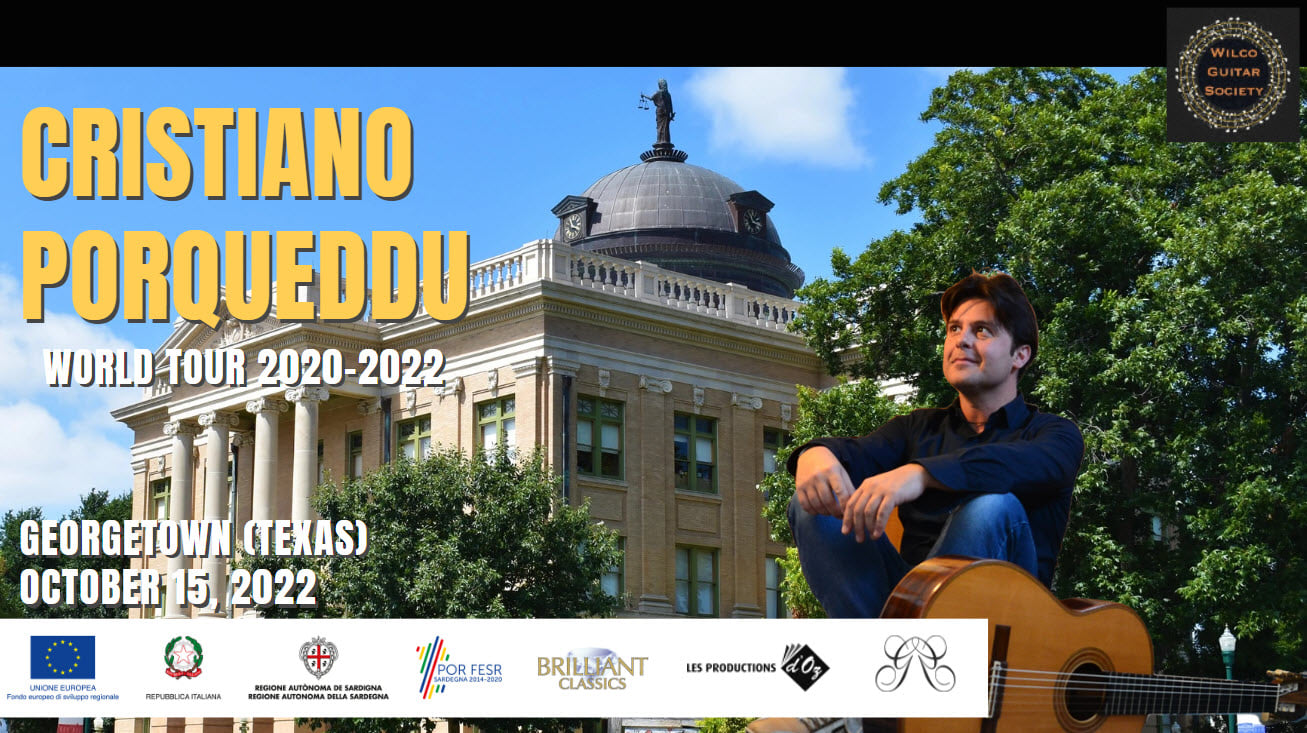 Concerto in Texas per la Williamson County Guitar Society