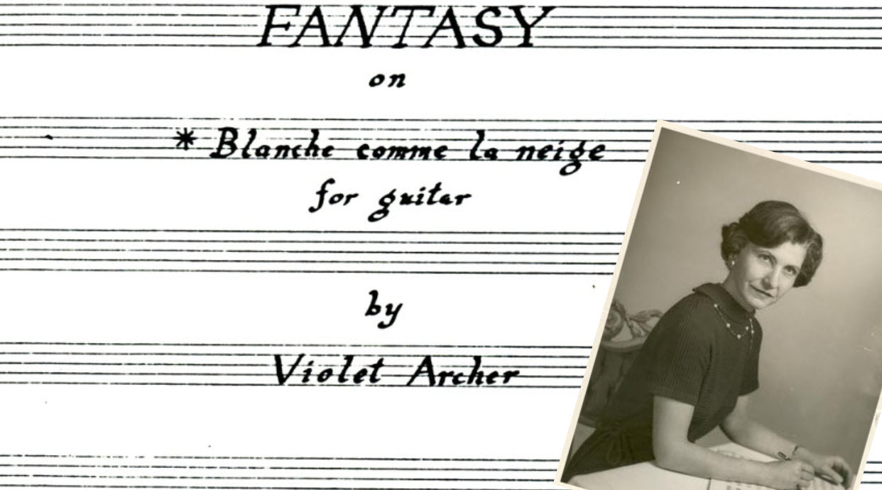 Blanche comme la neige di Violet Archer