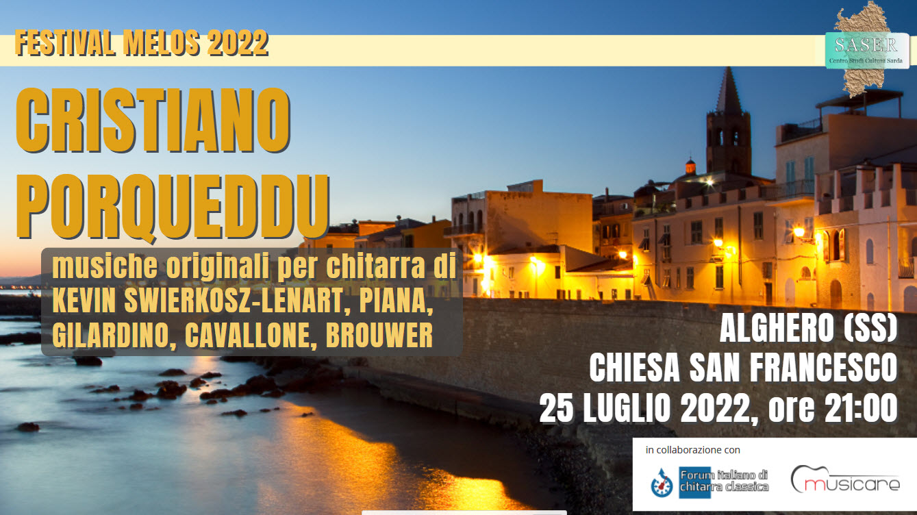 Concerto ad Alghero nel mese di Luglio
