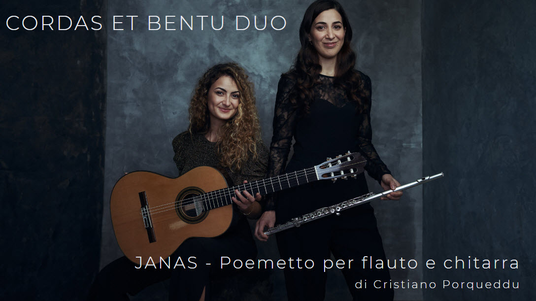 Una nuova esecuzione per JANAS - Poemetto per flauto e chitarra