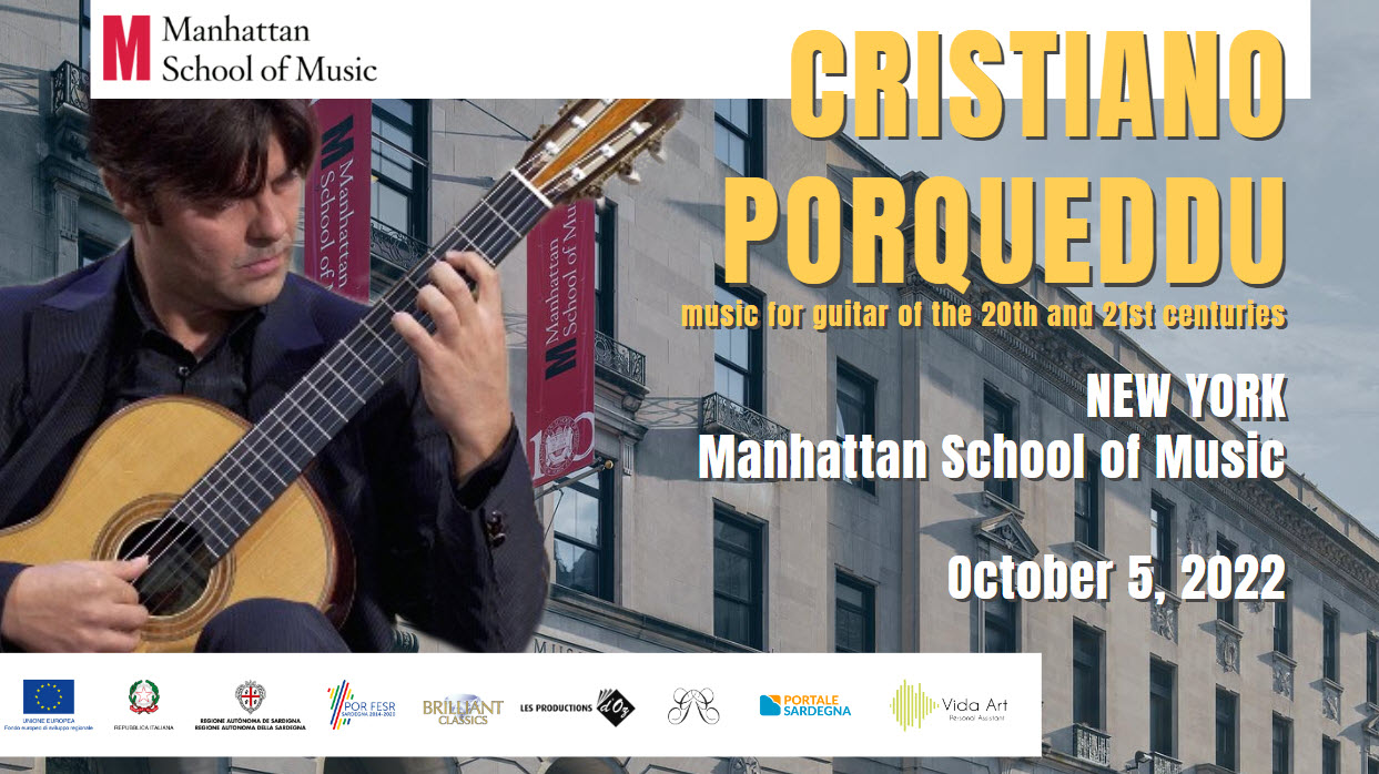 Concerto alla Manhattan School of Music di New York