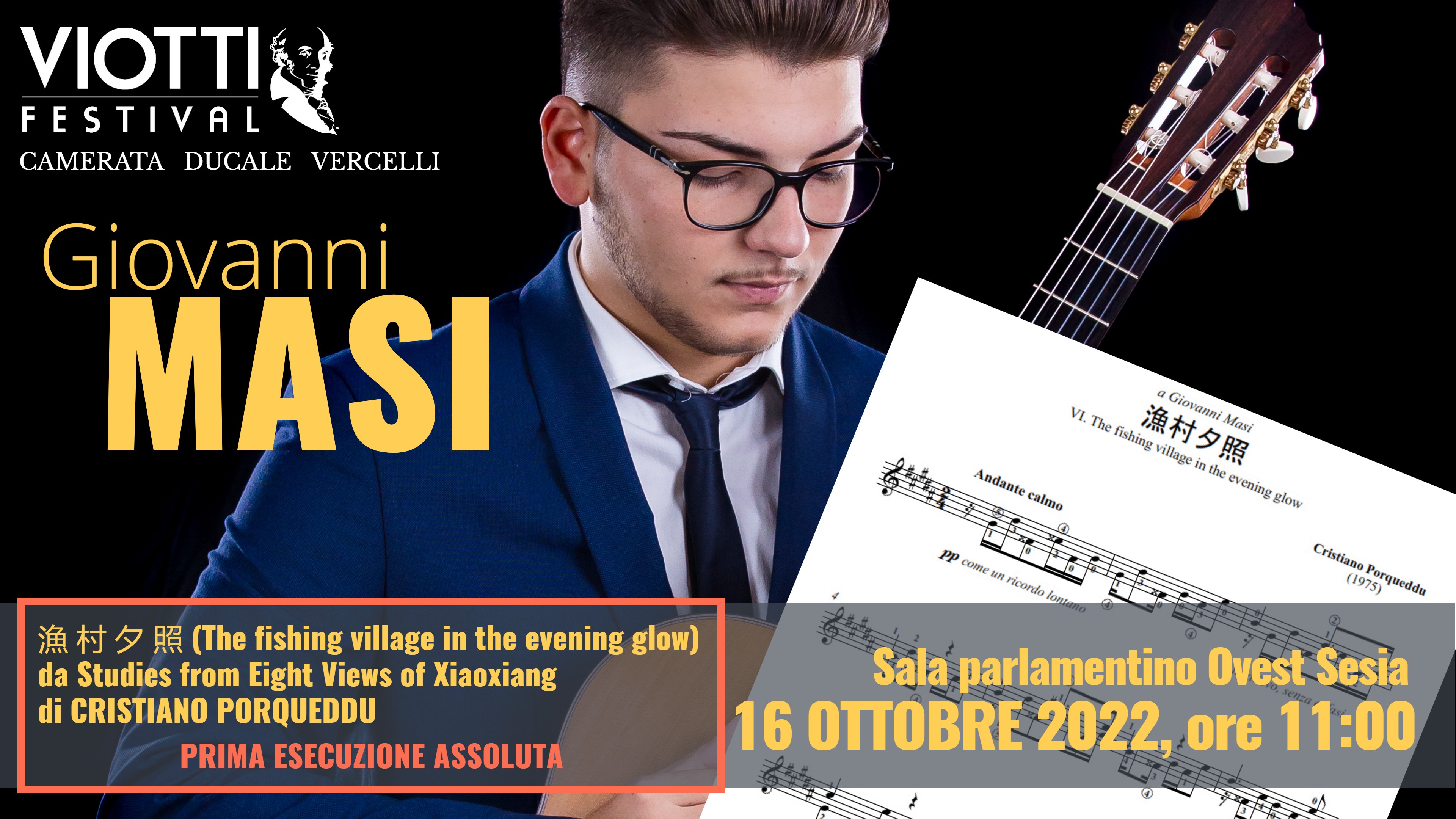 Giovanni Masi, una nuova prima esecuzione dal vivo
