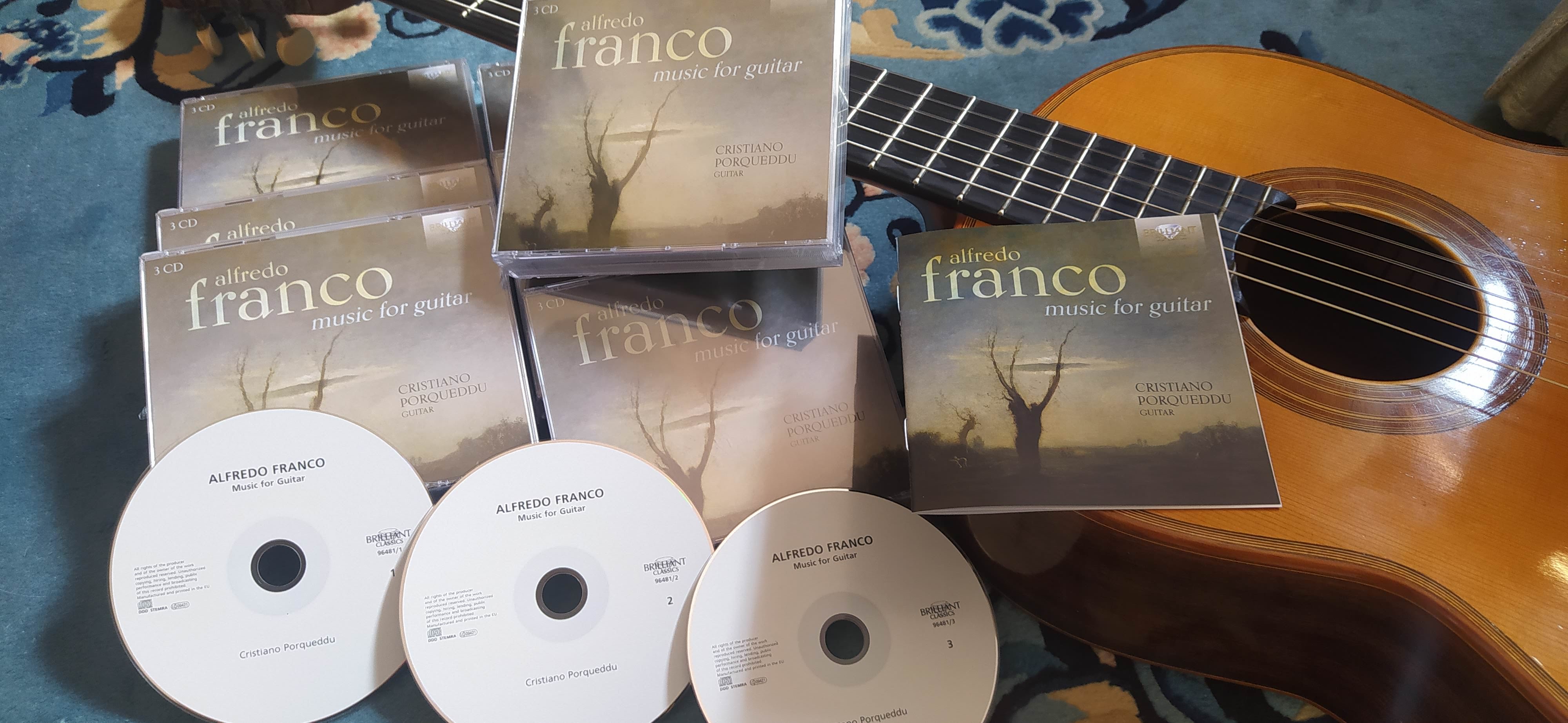 Nuova release: Alfredo Franco Music for Guitar