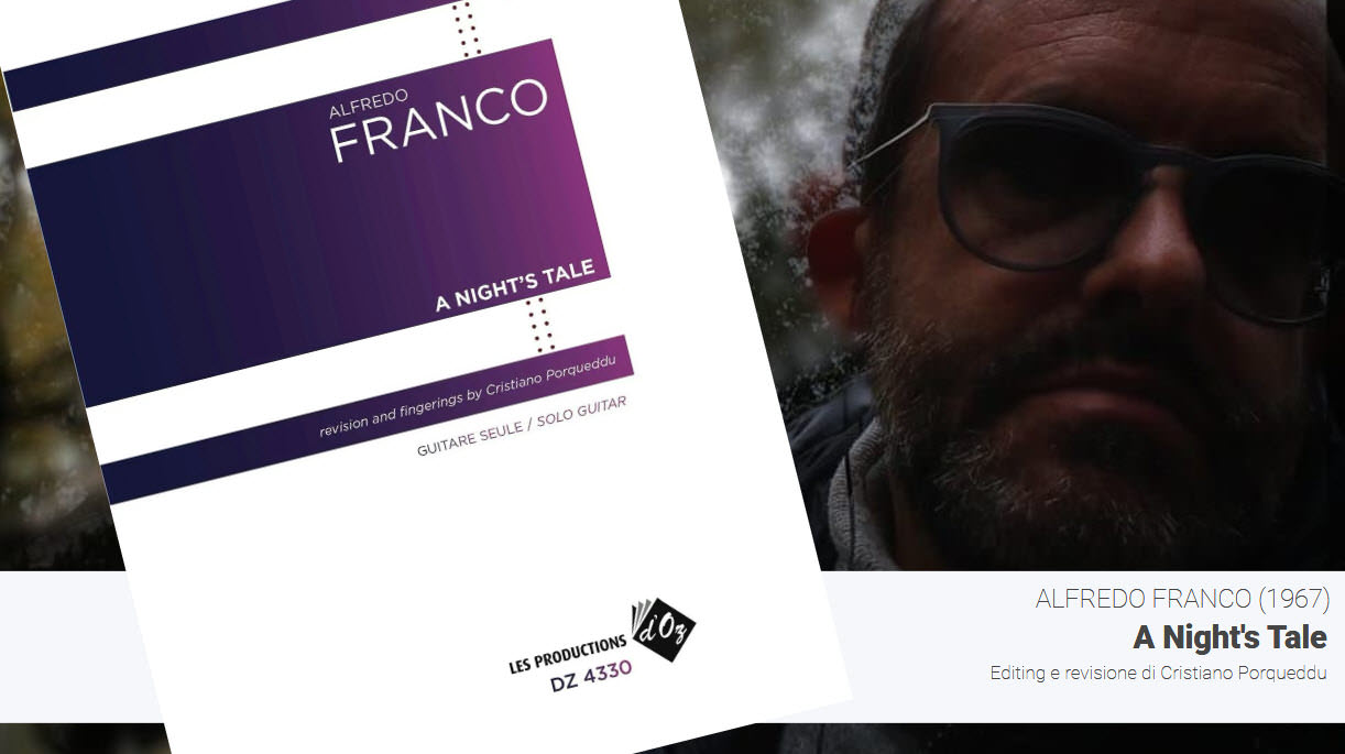 Nuova pubblicazione: A Night's Tale di Alfredo Franco
