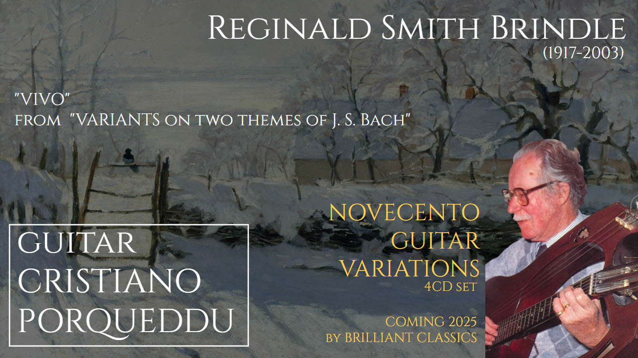 Reginald Smith Brindle, Variants on two themes of J.S. Bach